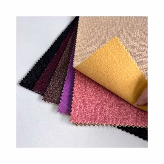 Microfiber Synthetic Leather for Bags and Luggages Fabric