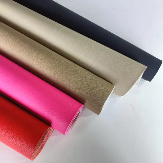 Classique Lichi Design PVC PU cuir microfibre pour sacs canapé