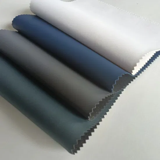 Cuir microfibre PU PVC de conception classique Lichi pour sacs chaussures